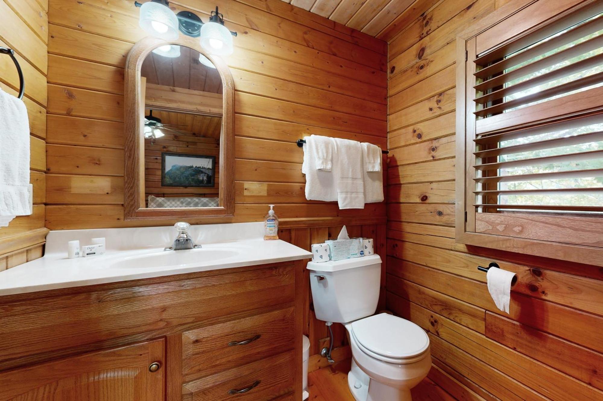 Creekfront Cabin Vila Newland Exterior foto