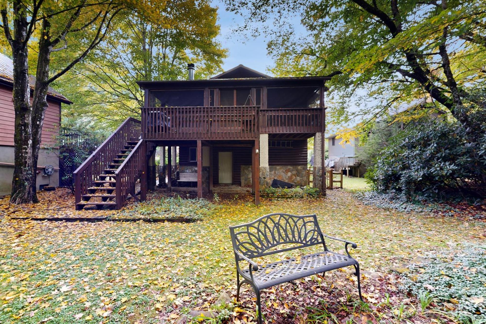Creekfront Cabin Vila Newland Exterior foto