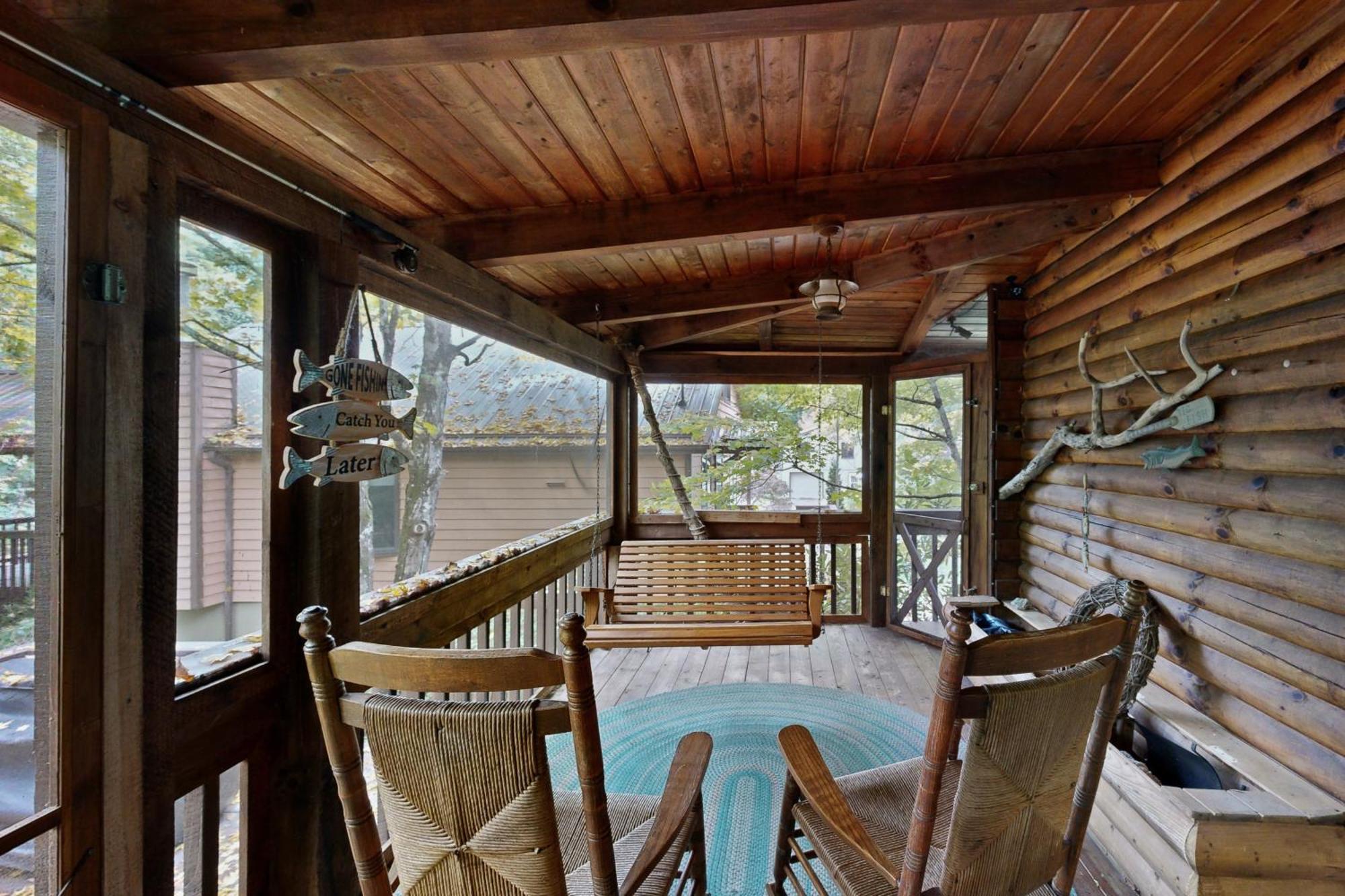 Creekfront Cabin Vila Newland Exterior foto
