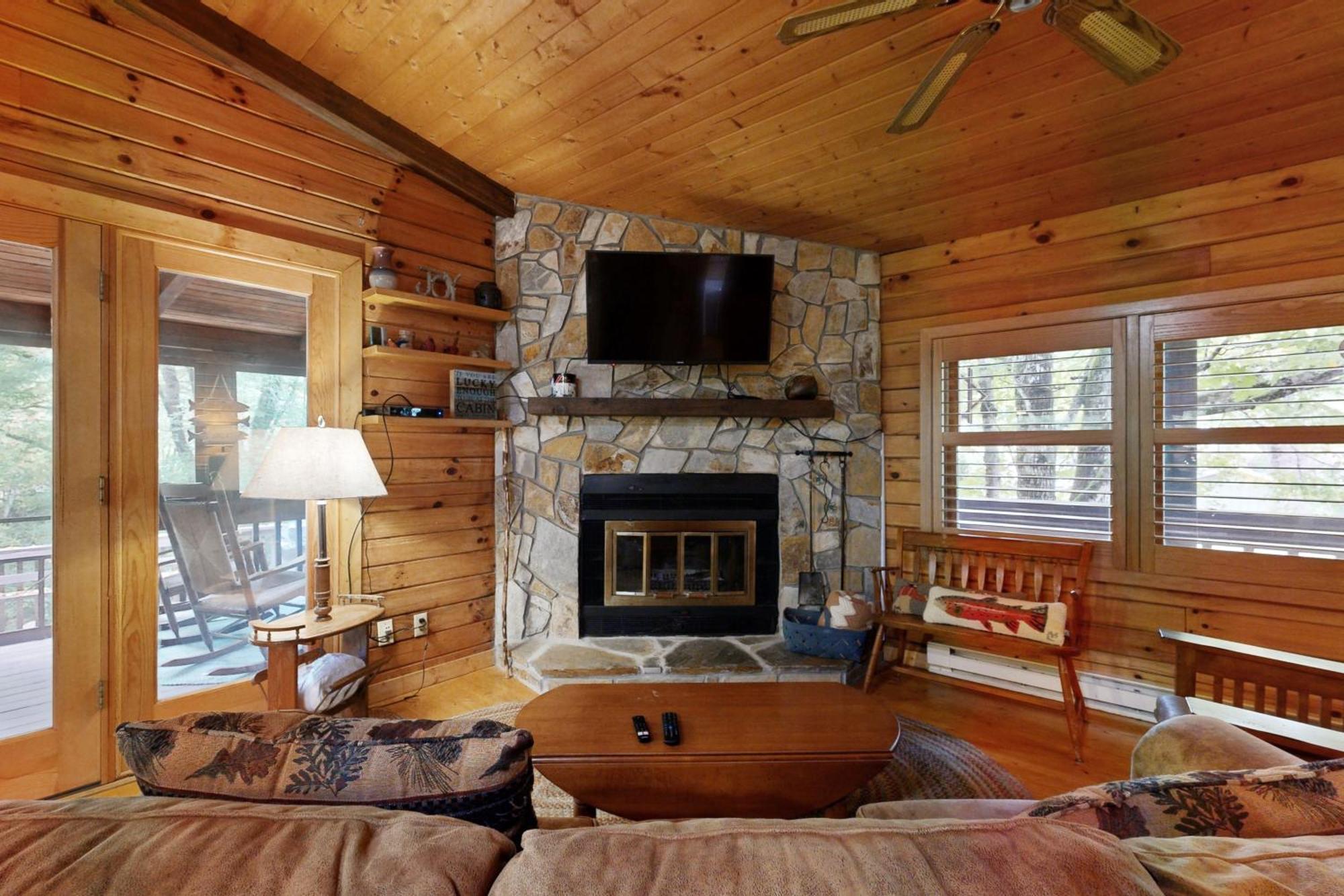 Creekfront Cabin Vila Newland Exterior foto
