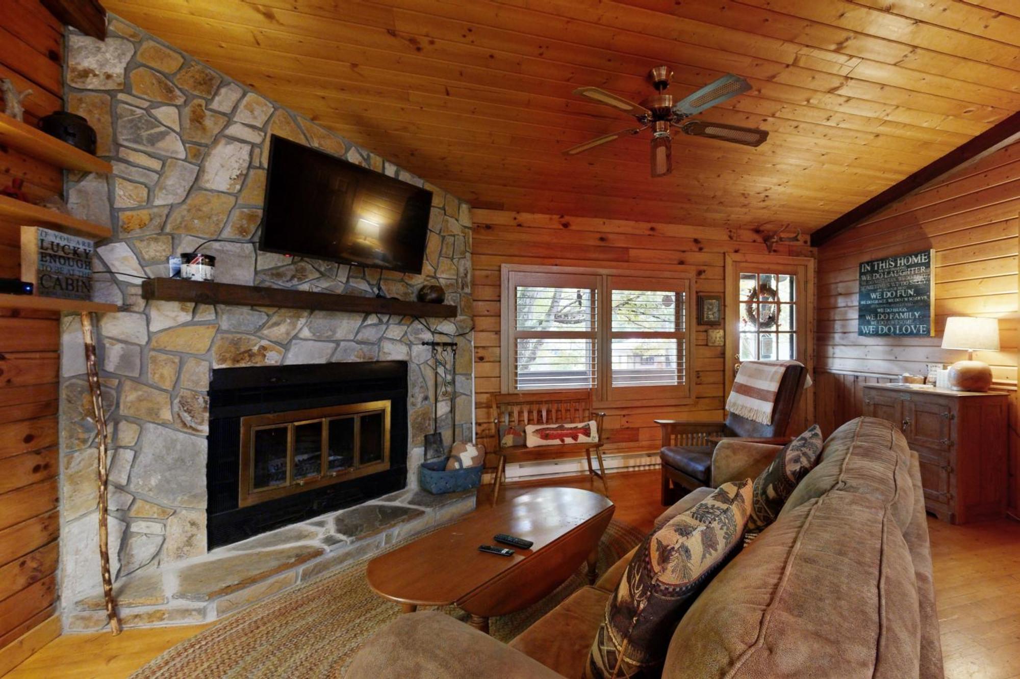 Creekfront Cabin Vila Newland Exterior foto