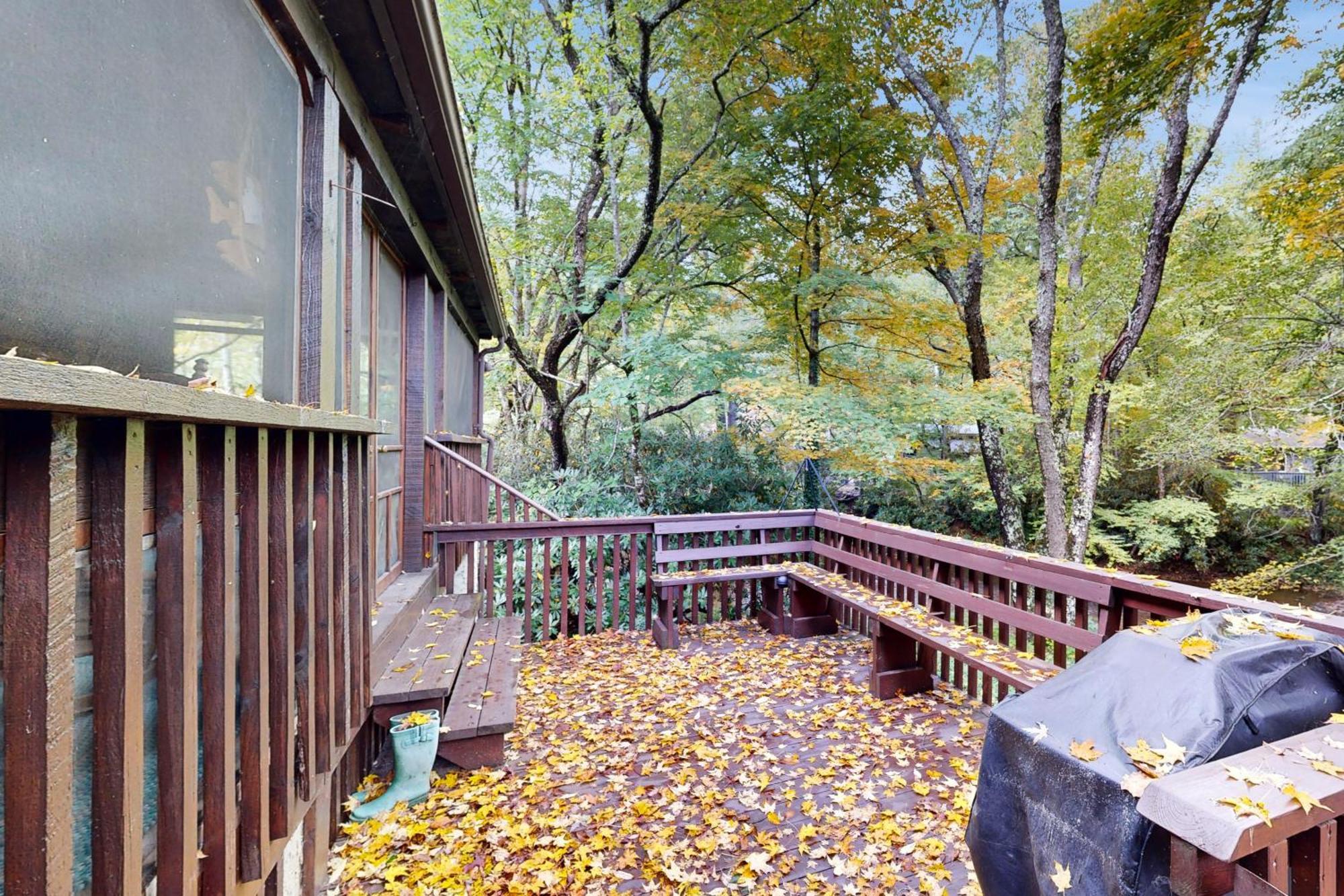 Creekfront Cabin Vila Newland Exterior foto